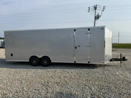 New STOCK#96672 8.5X24 ENCLOSED CAR HAULER