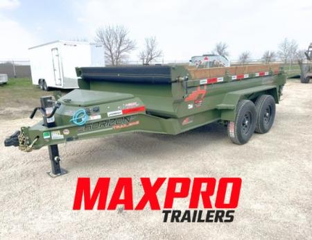 New 2026 Horizon Trailers 7'x12' Dump Trailer 2-7k axles