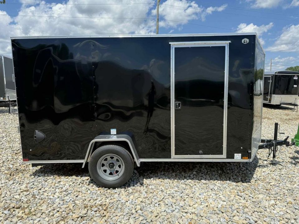 New STOCK#97054 6X12 ENCLOSED CARGO TRAILER