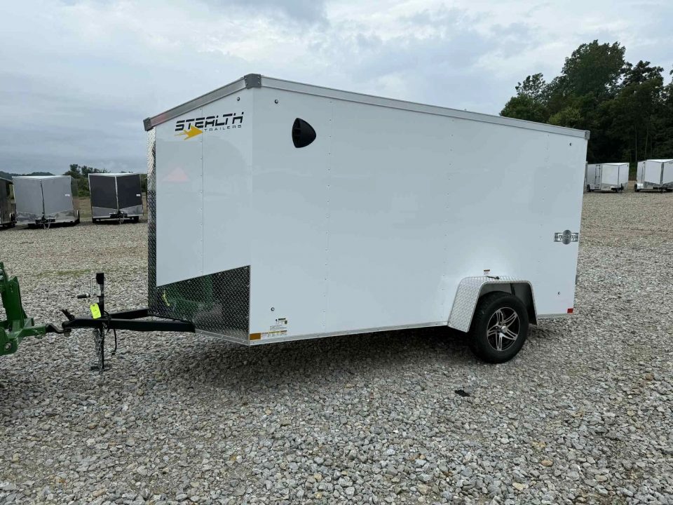 New STOCK#104326 6X12 ENCLOSED CARGO TRAILER