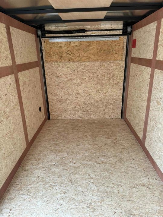 New STOCK#104326 6X12 ENCLOSED CARGO TRAILER