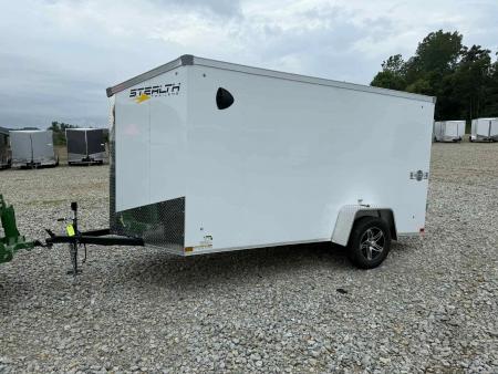 New STOCK#104326 6X12 ENCLOSED CARGO TRAILER