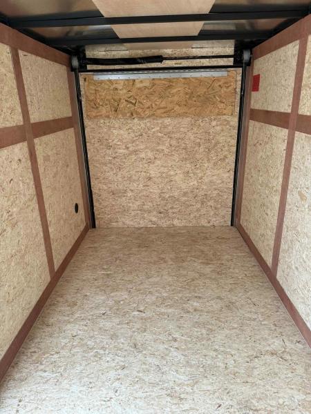 New STOCK#104326 6X12 ENCLOSED CARGO TRAILER