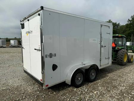 New STOCK#104133 7X14 ENCLOSED CARGO TRAILER