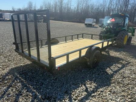 New STOCK#51794 83X14 SINGLE AXLE LIBERTY UTILITY TRAILER