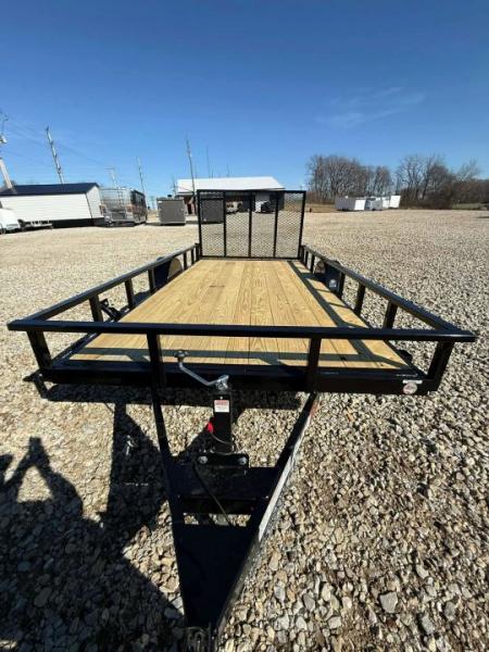 New STOCK#51794 83X14 SINGLE AXLE LIBERTY UTILITY TRAILER