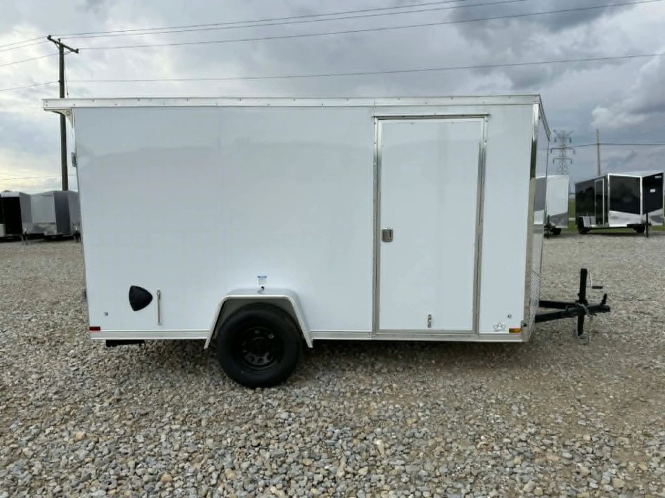 New STOCK#99252 6X12 ENCLOSED CARGO TRAILER