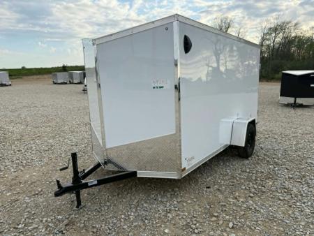 New STOCK#99252 6X12 ENCLOSED CARGO TRAILER