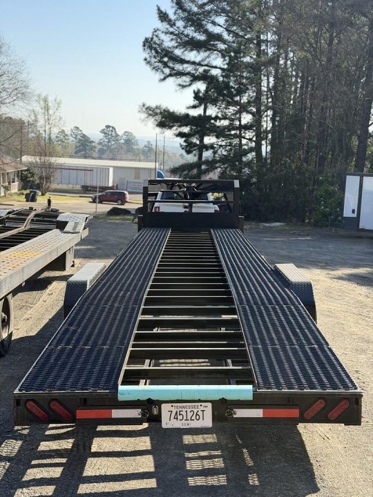 Used 2024 MP Custom Trailers 36ft gooseneck carhauler with 7k axles Car Hauler
