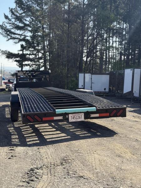 Used 2024 MP Custom Trailers 36ft gooseneck carhauler with 7k axles Car Hauler