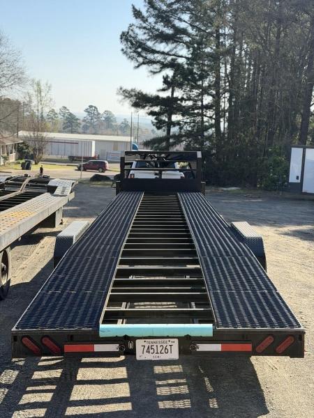 Used 2024 MP Custom Trailers 36ft gooseneck carhauler with 7k axles Car Hauler