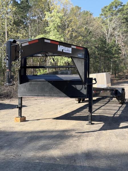 New 2024 MP Custom Trailers 36ft gooseneck carhauler with 7k axles Car Hauler