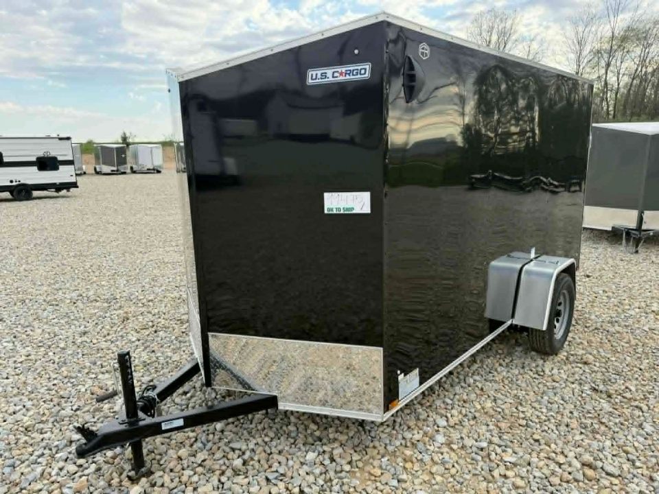 New STOCK#99475 6X12 ENCLOSED CARGO TRAILER