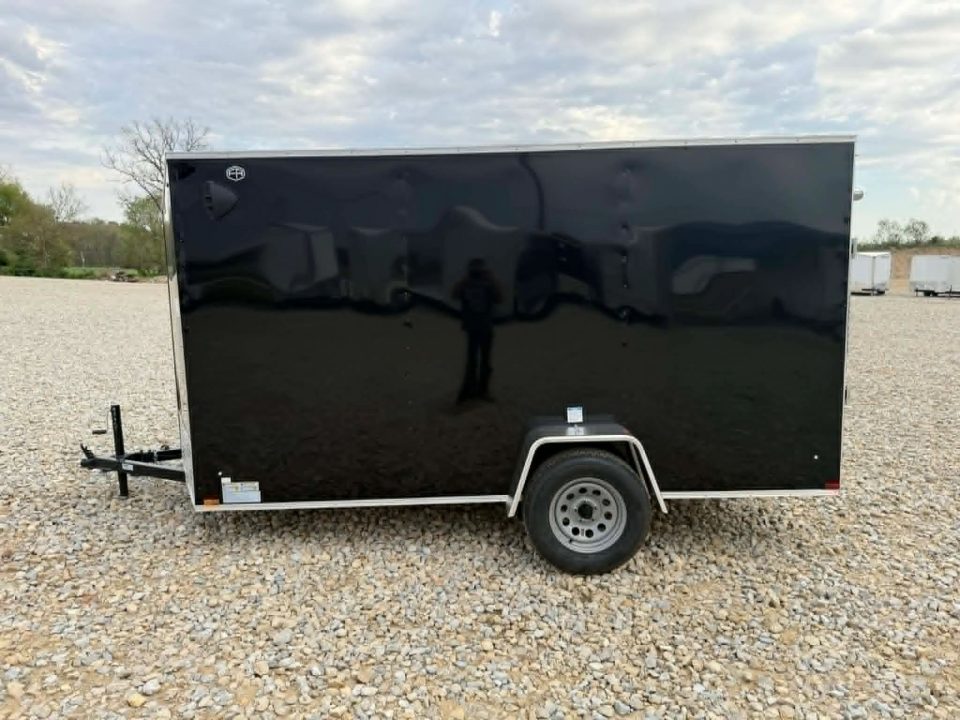 New STOCK#99475 6X12 ENCLOSED CARGO TRAILER
