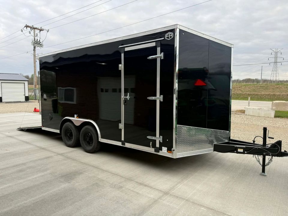 New STOCK#ON ORDER 8.5X16 ENCLOSED CARGO TRAILER