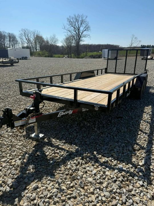 New STOCK#50663 83X20 LIBERTY UTILITY TRAILER