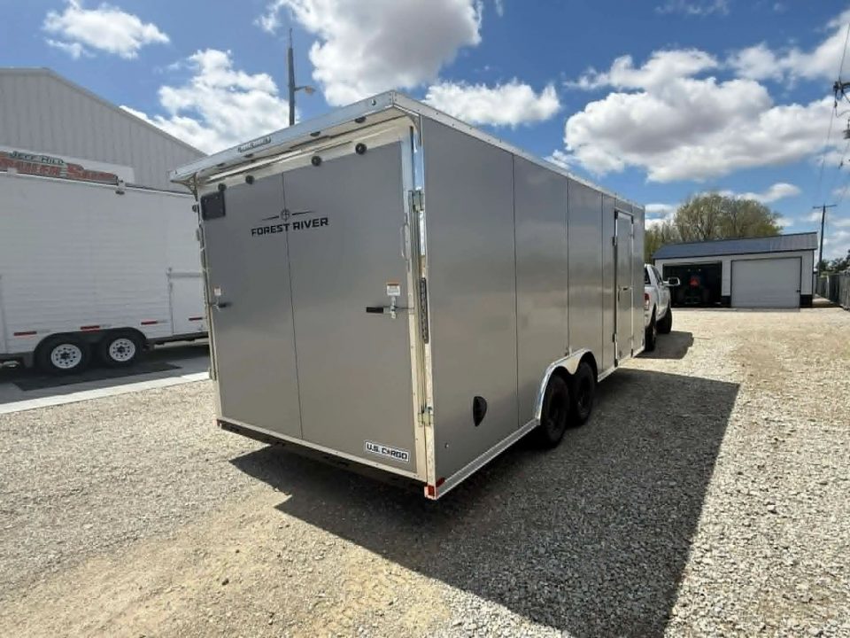 New STOCK#99381 8.5X20 ENCLOSED CARGO TRAILER CAR HAULER