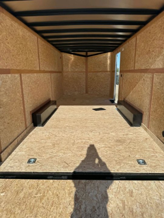 New STOCK#99381 8.5X20 ENCLOSED CARGO TRAILER CAR HAULER