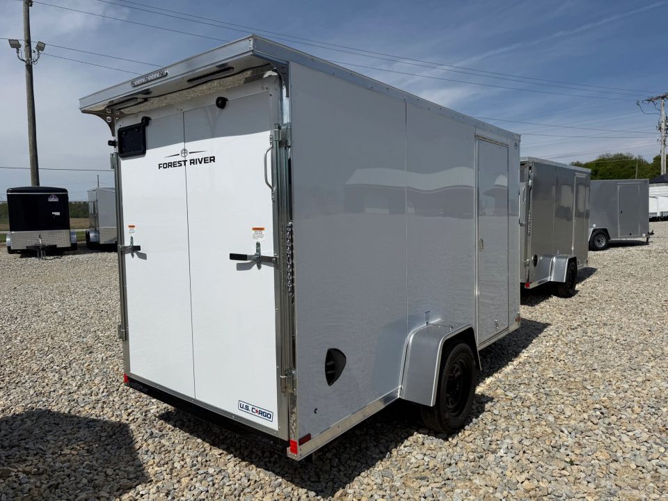 New STOCK#99758 6X12 ENCLOSED CARGO TRAILER