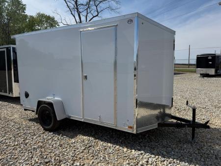 New STOCK#99758 6X12 ENCLOSED CARGO TRAILER