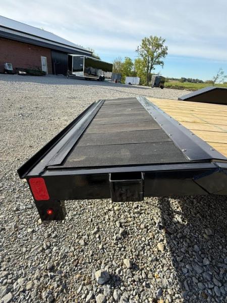 New STOCK#52732 83X18 LIBERTY FLATBED CAR HAULER