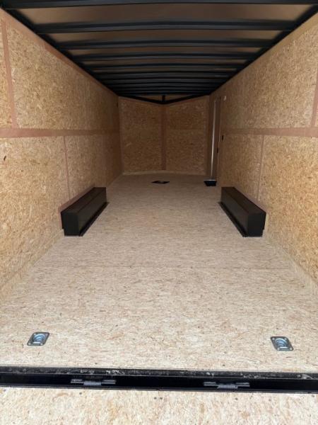 New STOCK#99694 8.5X24 ENCLOSED CARGO TRAILER CAR HAULER