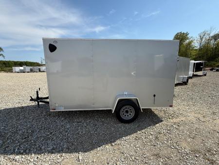 New STOCK#99660 6X12 ENCLOSED CARGO TRAILER W BARN DOORS