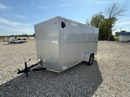 New STOCK#99660 6X12 ENCLOSED CARGO TRAILER W BARN DOORS