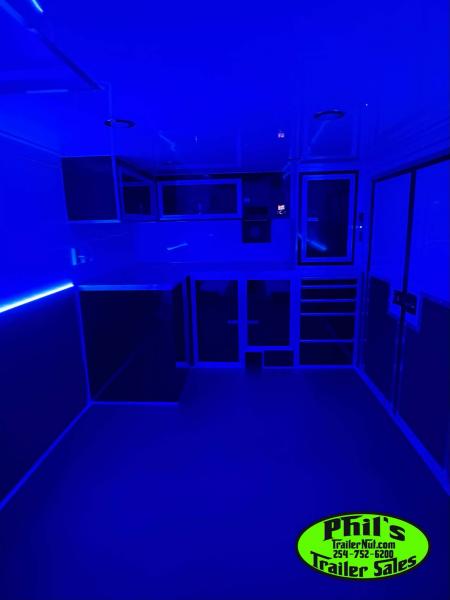 New Haulmark NEW 85X32 ALUMINUM STACKER WITH ESCAPE DOOR ENCLOSED RACE TRAILER Car / Racing Trailer TWO CAR HAULER