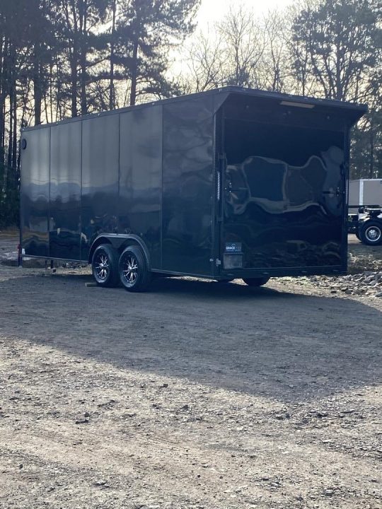 New 2026 Deep South 8.5x20 7ft6 interior height, 5200lb axles, alumium wheels, screwless siding Cargo / Enclosed Trailer
