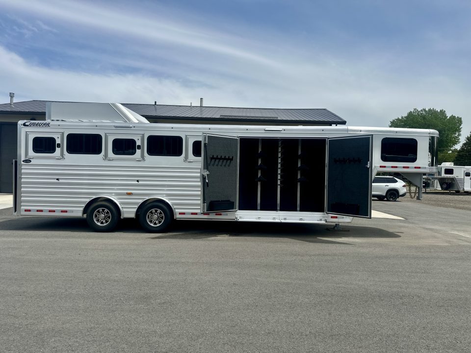 New 2027 Cimarron 5 Horse Trainer Trailer