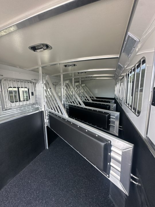 New 2027 Cimarron 5 Horse Trainer Trailer