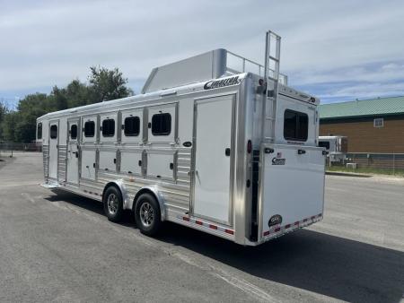 New 2027 Cimarron 5 Horse Trainer Trailer