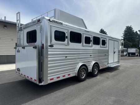 New 2027 Cimarron 5 Horse Trainer Trailer