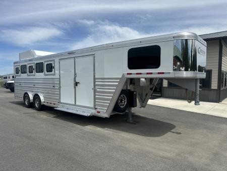New 2027 Cimarron 5 Horse Trainer Trailer