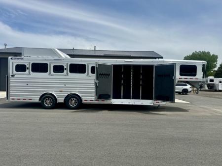 New 2027 Cimarron 5 Horse Trainer Trailer