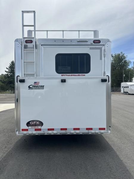 New 2027 Cimarron 5 Horse Trainer Trailer