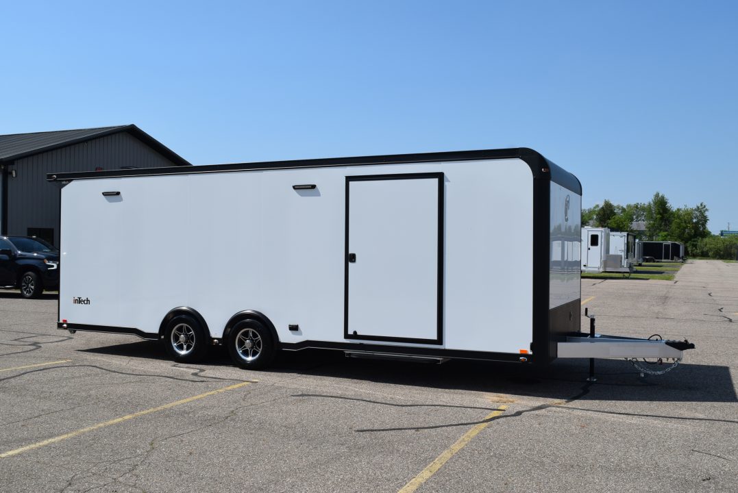 New INTECH 8.5x24 LITE SERIES ALL ALUMINUM RACE HAULER