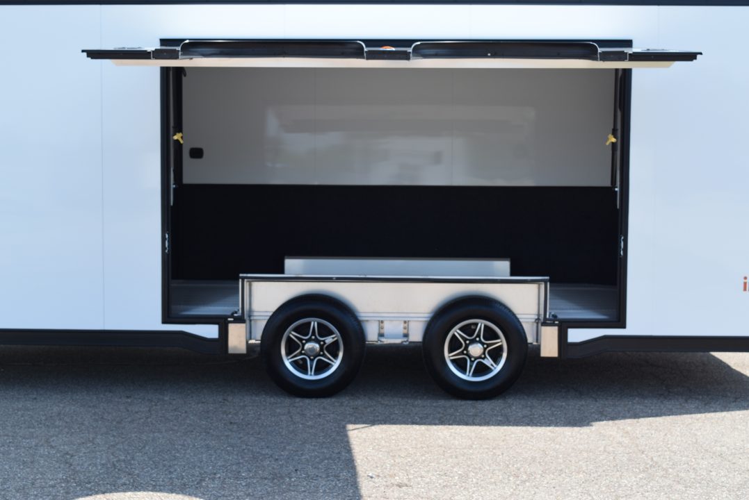 New INTECH 8.5x24 LITE SERIES ALL ALUMINUM RACE HAULER