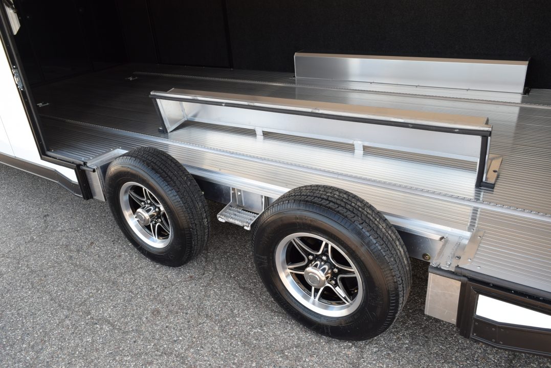 New INTECH 8.5x24 LITE SERIES ALL ALUMINUM RACE HAULER