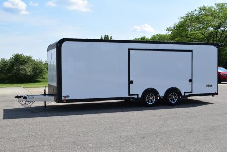 New INTECH 8.5x24 LITE SERIES ALL ALUMINUM RACE HAULER