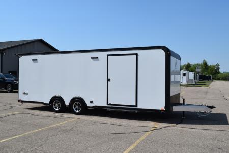 New INTECH 8.5x24 LITE SERIES ALL ALUMINUM RACE HAULER