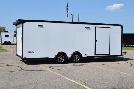 New INTECH 8.5x24 LITE SERIES ALL ALUMINUM RACE HAULER