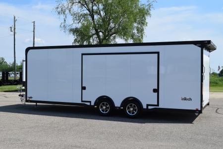 New INTECH 8.5x24 LITE SERIES ALL ALUMINUM RACE HAULER