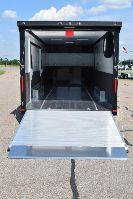 New INTECH 8.5x24 LITE SERIES ALL ALUMINUM RACE HAULER