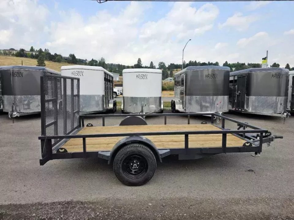 New 2027 Iron Bull 83"x12' Utility Trailer
