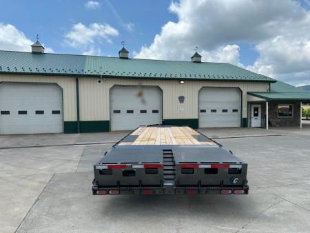 New Diamond C 24' I-Beam Deck Over with MAX Ramps (DEC210)
