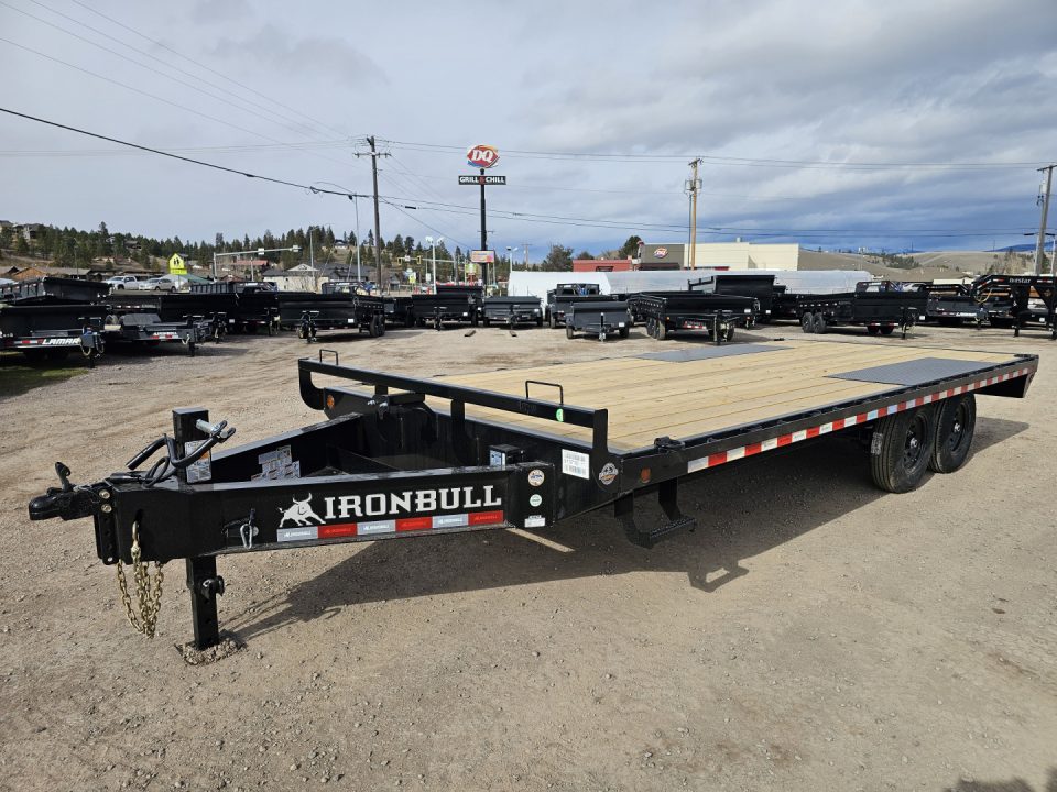 New 2026 Iron Bull 20' 14k Deckover Equipment Trailer