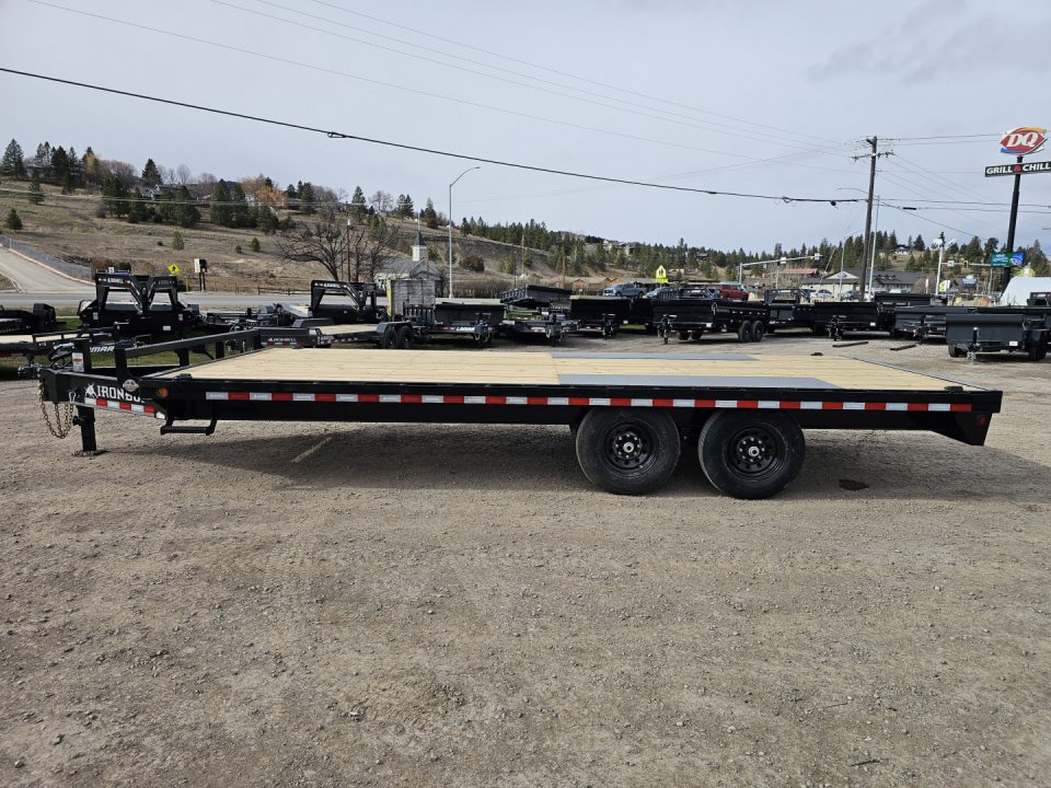 New 2026 Iron Bull 20' 14k Deckover Equipment Trailer