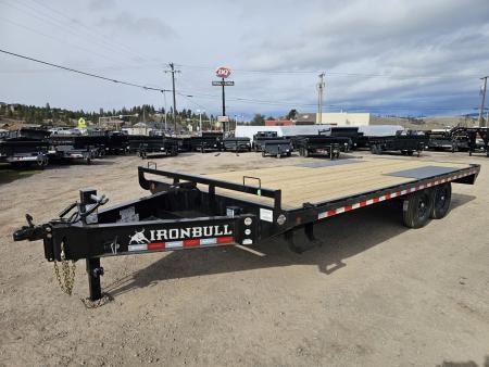 New 2026 Iron Bull 20' 14k Deckover Equipment Trailer